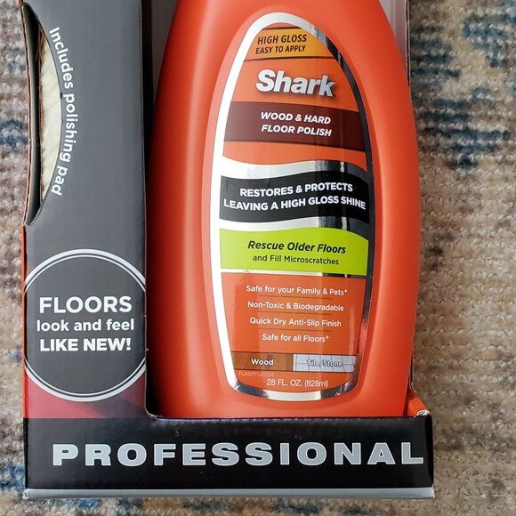 Shark Sonic DUO Wood & Hard Floor High Gloss Polish 28oz W Pad- Discontinued - Picture 3 of 9